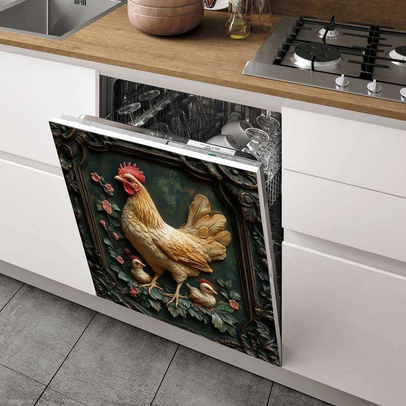 65x58.5CM家用洗碗机磁性贴厨房批发磁冰箱吸板跨境家居亚马逊贴