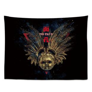 周边定制三角巾乐队周边定制方巾面孔乐队THEFACE 三角巾街头嘻哈演唱会面孔乐队THEFACE演唱会周边三角巾