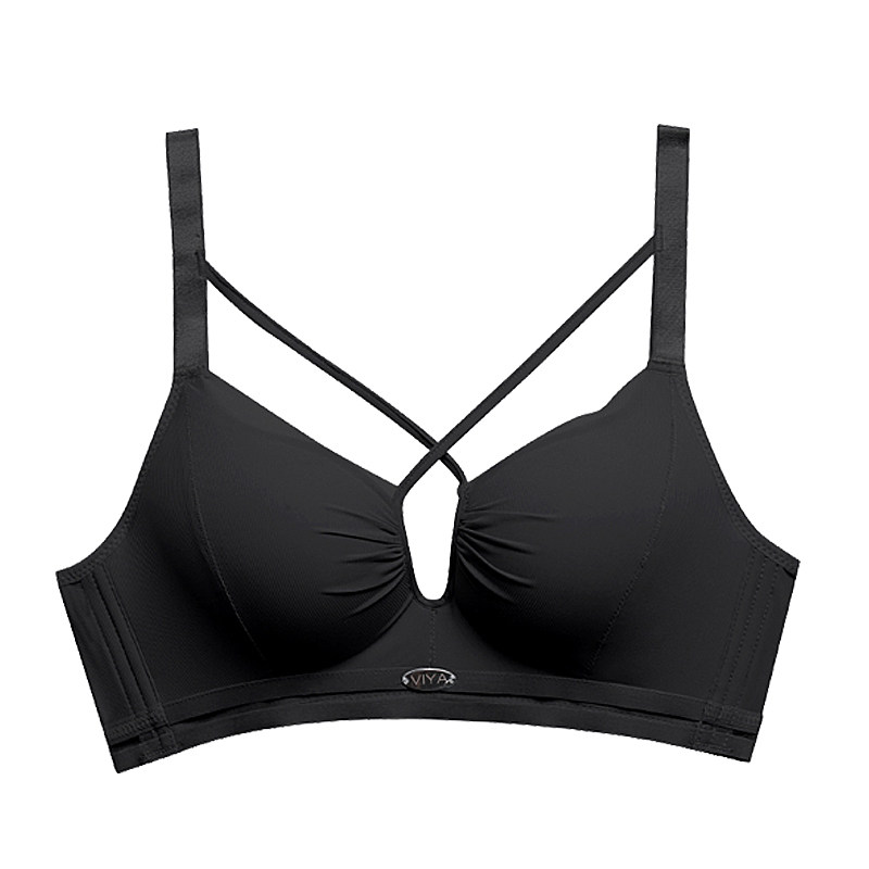 内衣女无钢圈聚拢文胸小胸平胸厚款神器收副乳调整型性感上托套装