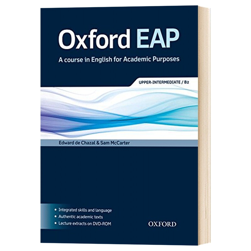 英文原版 OXFORD EAP B2 Student's Book and DVD-ROM Pack 牛津学术英语综合教材B2 英文版 进口原版