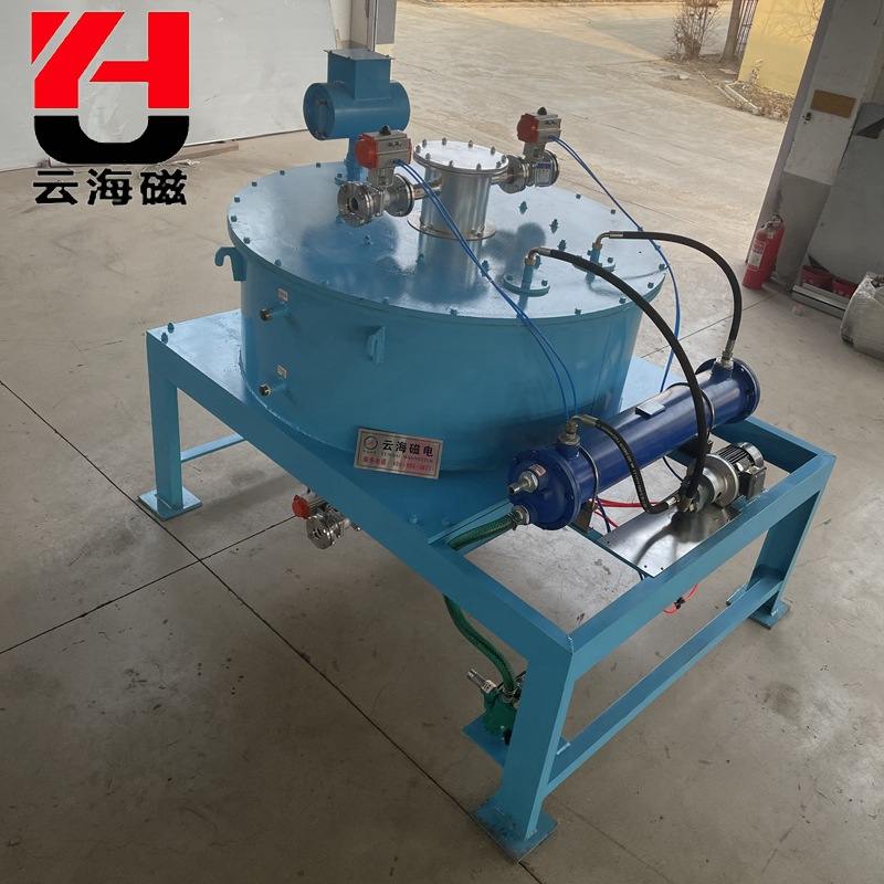 FD 湿式电磁磁选机粉体除铁器 湿式电磁干粉磁选机强磁磁选机