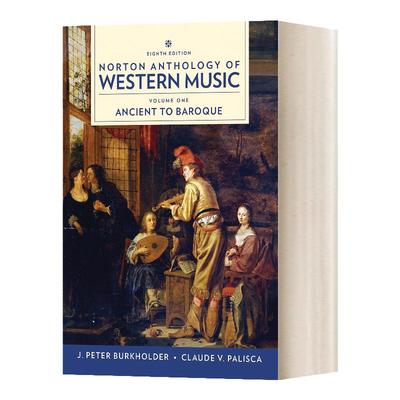 诺顿西方音乐选集第八版第1部