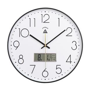 时尚钟表挂钟客厅家用静音简约钟  学校班级学生考试用准时时钟