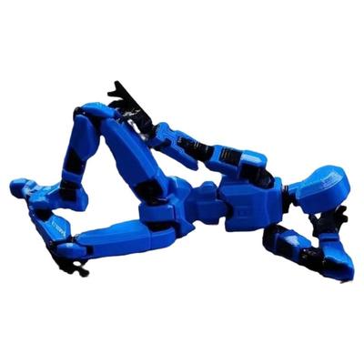 3d打印人偶多关节可动积木人