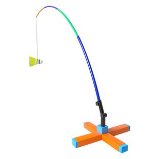 羽毛球训练器单人自动回弹儿童一个人锻炼自打室内带线挥拍练习器