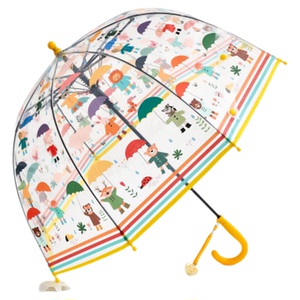 透明雨伞幼儿园小学生儿童专用伞