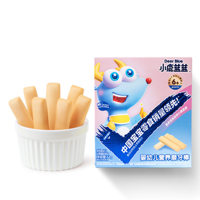 小鹿蓝蓝磨牙棒6月+宝宝辅食零食