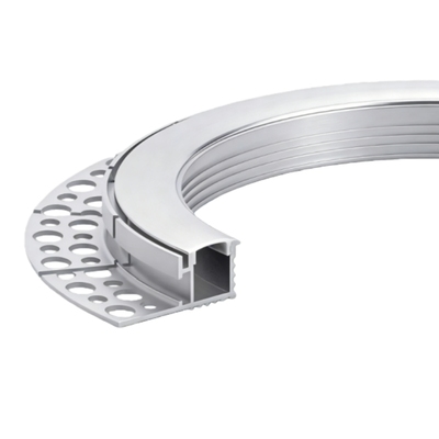 双眼皮向上弧形可折弯边吊线条灯