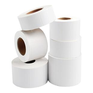 三防热敏纸条码纸20*25 30 35 40 70 80 90小卷芯服装奶茶贴纸50 60手持不干胶标签纸便携式热敏打印机背胶纸