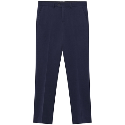 JDV商场同款藏青色正装直筒西裤