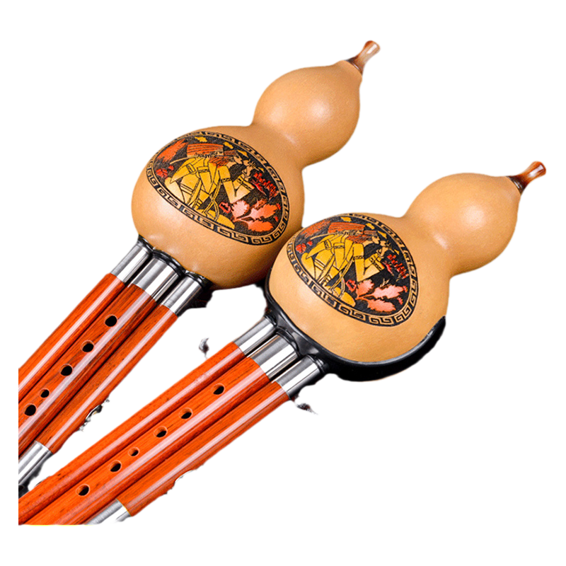 红木三音7孔葫芦丝旗舰店c调G调F调初学中小学生降b成人专业演奏