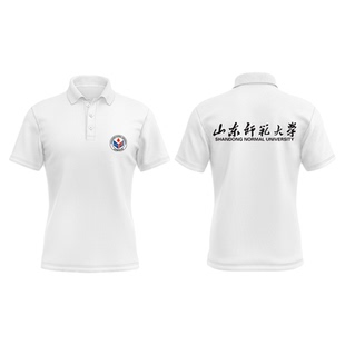 山东师范大学班服T恤男女毕业同学聚会校庆文化衫纪念品短袖POLO