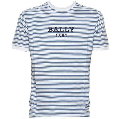 Bally/巴利男士纯棉短袖T恤