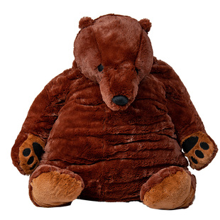 IKEA宜家 大棕熊公仔 儿童生日礼物抱抱熊 尤恩格斯库格 毛绒玩具