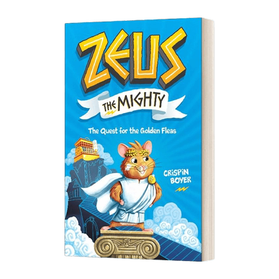 英文原版 Zeus the Mighty The Quest for the Golden Fleas 强大的宙斯1 寻找金跳蚤 英文版 进口英语原版书籍