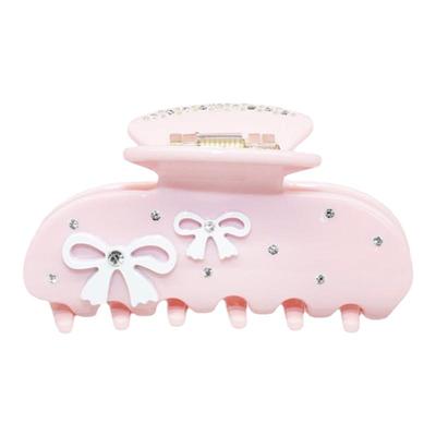 定制emijay淡草莓味蝴蝶结抓夹