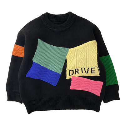 男童时尚毛衣秋冬个性穿搭