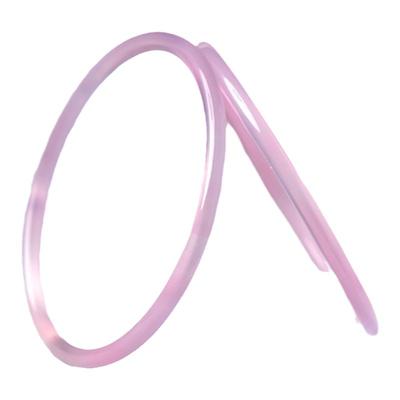 东海世家桃之夭夭粉玛瑙手镯