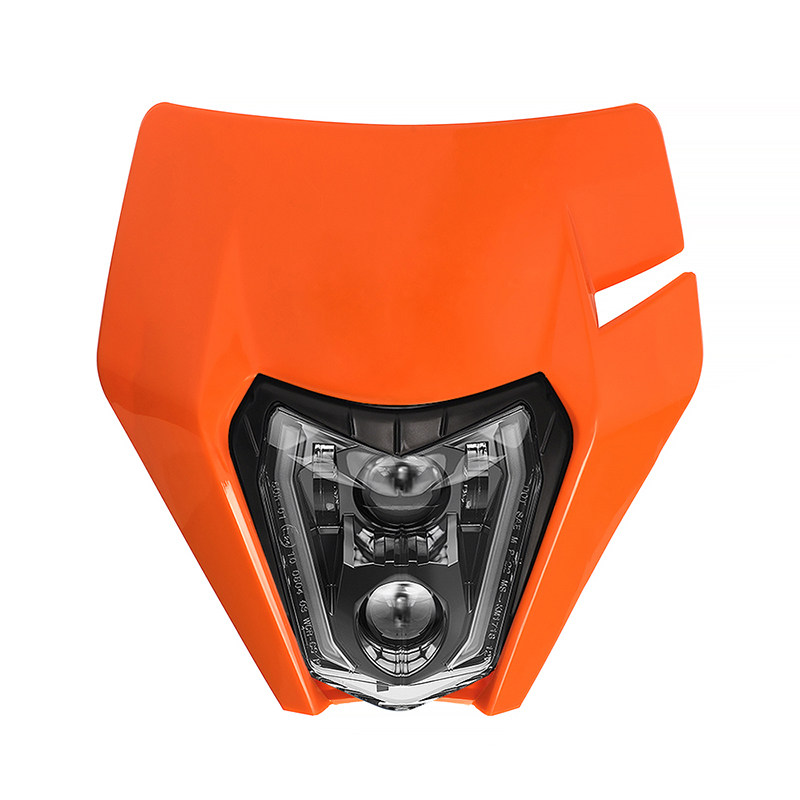 KTM250/300EXC恒舰开禧越野摩托车改装前大灯 超亮远近光LED射灯