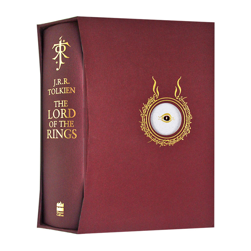指环王 英文原版 魔戒 精装豪华版 The Lord of the Rings 霍比特人 J.R.R.托尔金原著奇幻小说 中土世界 全英文版进口英语书籍