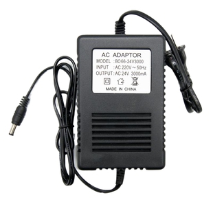 海康监控摄像头云台球机变压器220V转AC交流AC24V3A电源适配器