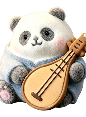 国风熊猫盲盒文创生日礼物女生