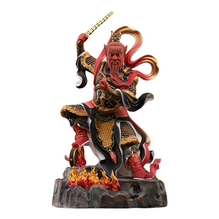 戴玉堂陶瓷王灵官神像王天君威灵显化天尊都天大灵官供奉家用摆件