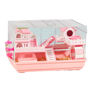 仓鼠笼子金丝熊笼刺猬大别墅47基础笼用品套餐齐全粮食花枝鼠窝