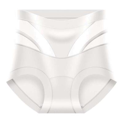 UFEEL[蜜桃臀】高腰收腹内裤无痕透气塑身蚕丝舒适2615内裤女士