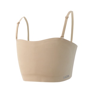 宝塔抹胸束胸内衣大胸显小无肩带美背隐形防滑胸托塑身衣平胸神器