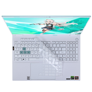适用2026款华硕天选7Pro键盘膜天选6Pro电脑保护壳FX608LMG笔记本防摔套5Pro全覆盖防尘罩全包透明按键防水垫
