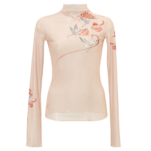 诗意花朵古典风纱衣云间鹤中国风纱衣古典舞身韵服古风跳舞练功服