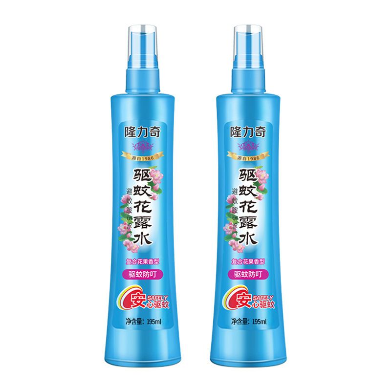 隆力奇花露水驱蚊喷雾195ml