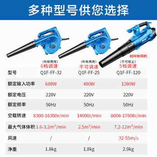 东成鼓风机清灰吹灰除尘器大功率工业家用吸尘强力小型电脑吹风机