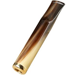 M牛天然牦牛角烟嘴过滤器循环型可清洗换芯9mm活性炭滤芯一次性男