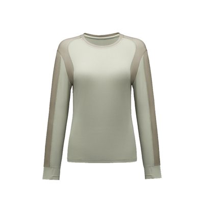 ECCO x NRL联名 26新款简约运动透气T恤女休闲长袖女士EN253T024