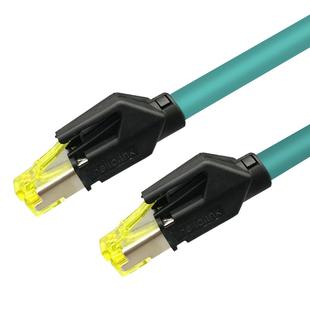 Profinet网线7类EtherCAT屏蔽PN网线万兆工业超六6类千兆拖链网线