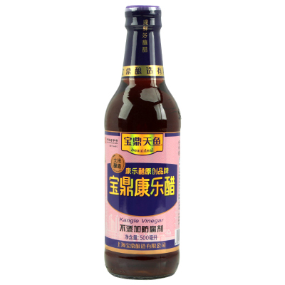 上海宝鼎康乐醋500ml家用食用