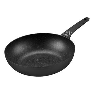 Moneta意大利进口不粘锅炒锅家用麦饭石炒菜锅不沾锅煎锅平底锅