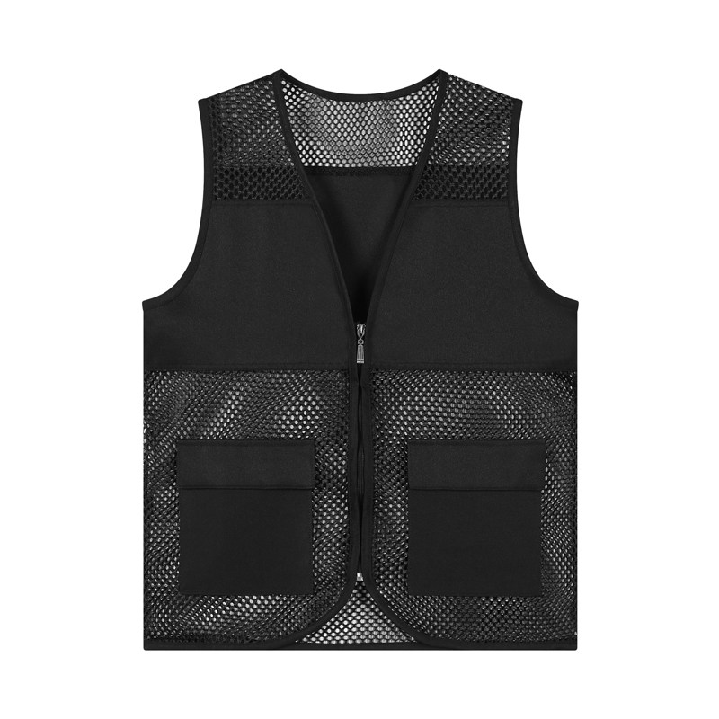 马甲工作服定制印字logo背心