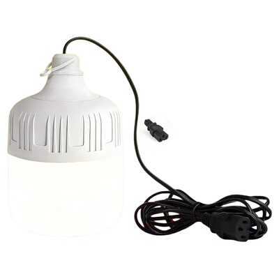 12V-85V专用低压灯超亮led灯泡夜市摆摊露营带开关电瓶三轮车灯