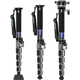 leofoto/徕图专业多功能板扣可微调快速升降碳纤维独脚架MPC-326C