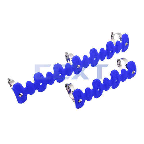 越野摩托车适用KTM克维斯北海CRF四冲程排气管硅胶防烫隔热保护罩