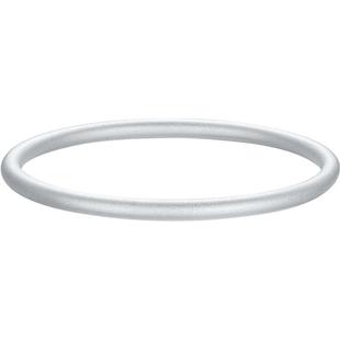 周六福古法手镯女实心S999足银素圈沙面三生三世送女友本命年礼物