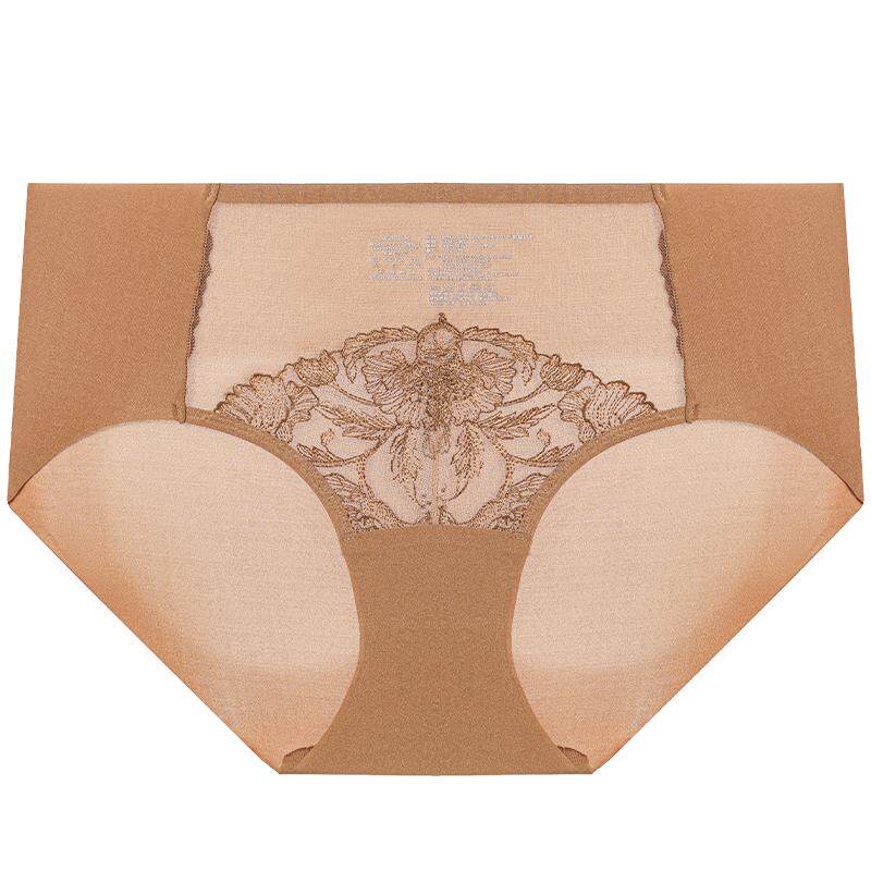 爱慕礼服贴贴内裤女棉质里裆净痕腿围中腰平角裤AM23D101