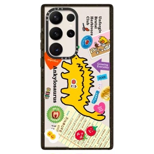 小恐龙三星Galaxy S26ultra手机壳磁吸magsafe亚克力防摔保护套适用于/S25/S24/S23ultra可爱个性创意