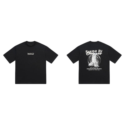 ALLIN 潮牌短袖t恤男款2025夏季新款青少年潮流重磅半袖情侣上衣