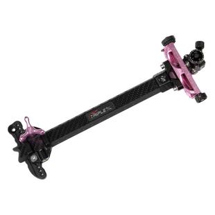 国产火球瞄准器TripleX反曲瞄准器复合弓碳素瞄架专业射箭比赛瞄