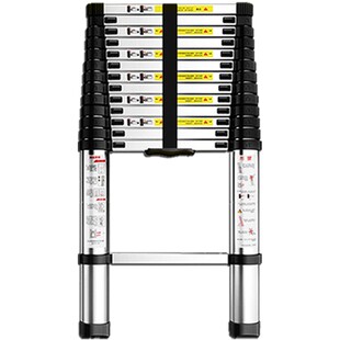 铝合金加厚直梯便携单面梯折叠人字梯升降工程梯家用梯子伸缩梯