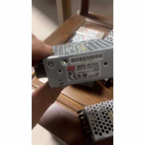 询价RS-15-24台湾明纬15W24V开关电源直流稳压DC0.
